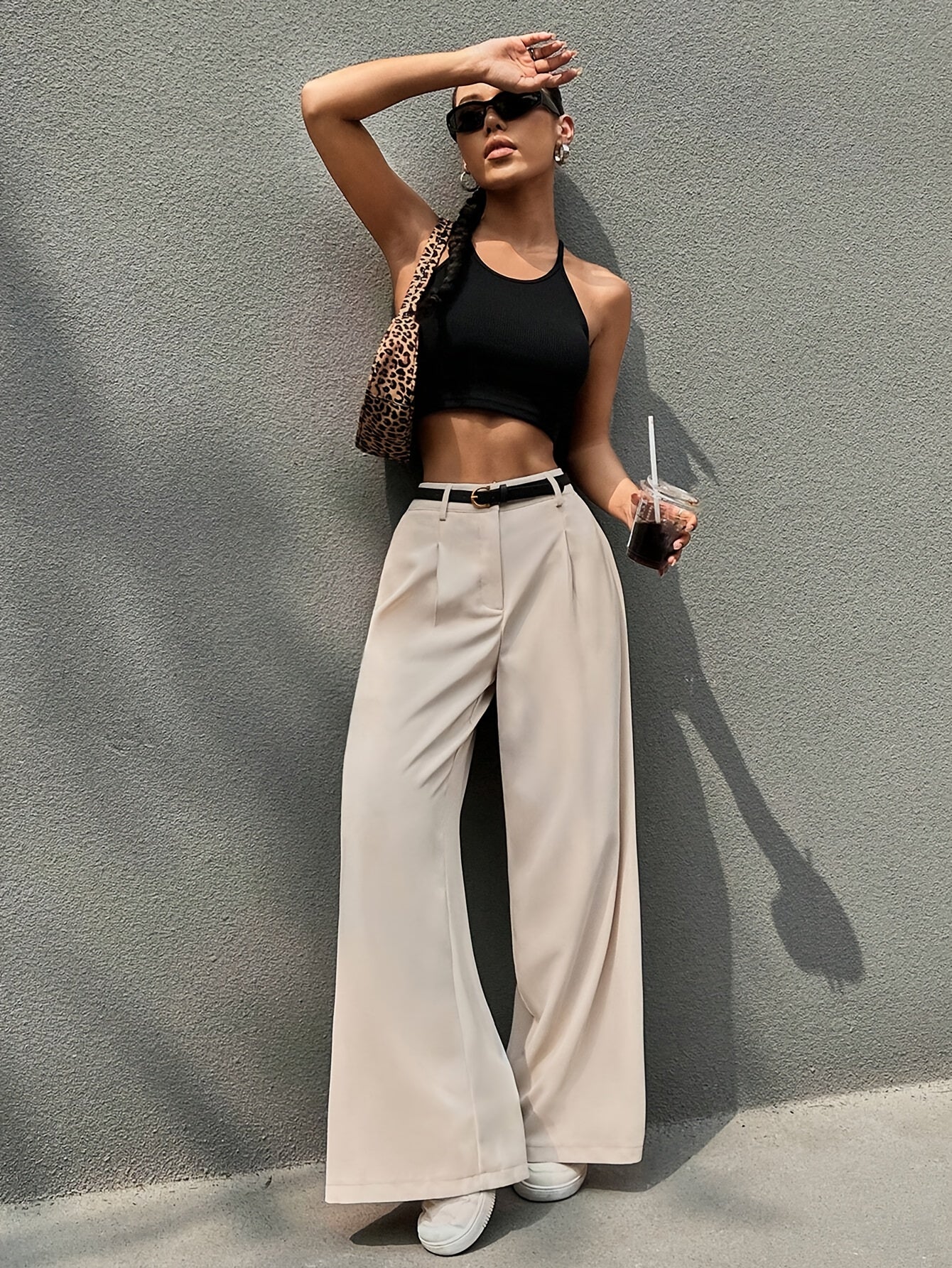 Women's Elegant Wide Leg Pants