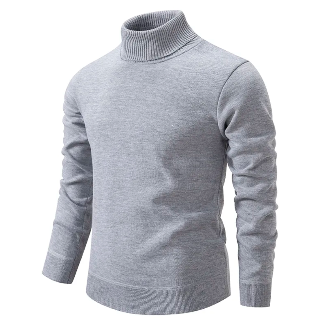 Men's Soft Wool Turtleneck