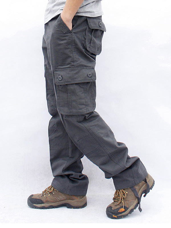 Men's Straight Cargo Pants