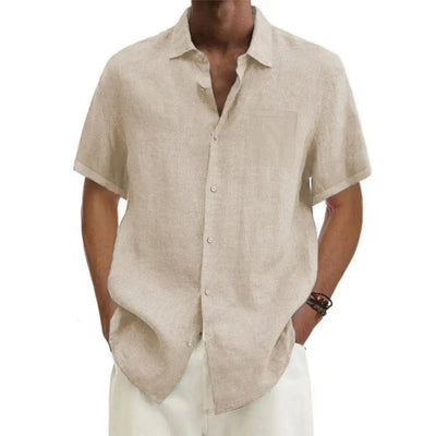Antwerp linen shirt (short sleeves)